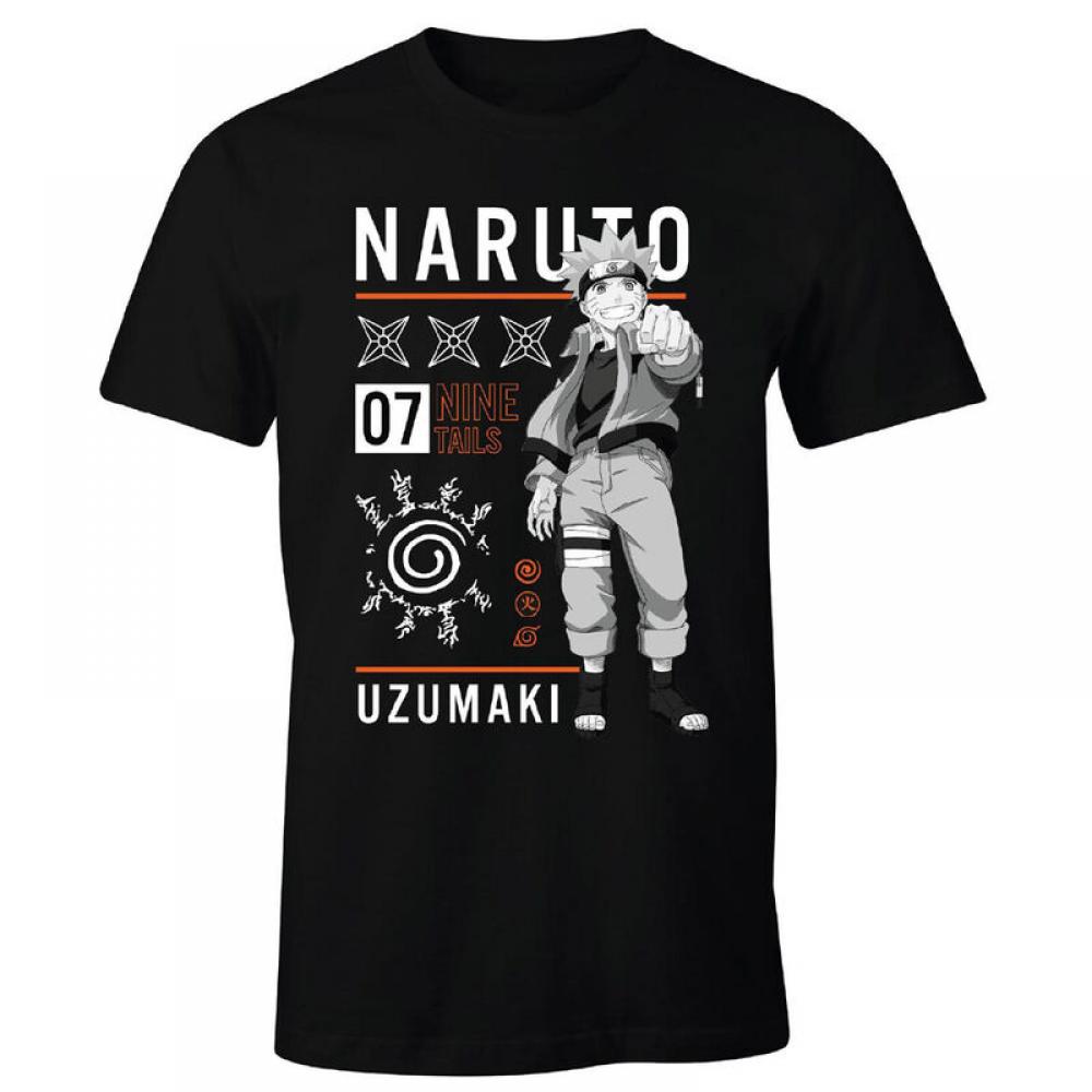 CAMISETA NARUTO NEGRA T.XL