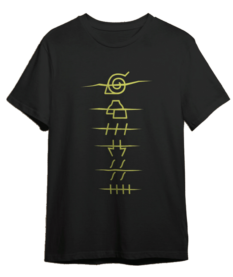 CAMISETA NARUTO SHIP.LOGO XXL