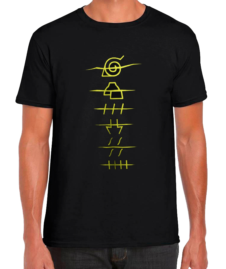 CAMISETA NARUTO SHIP.LOGO XXL