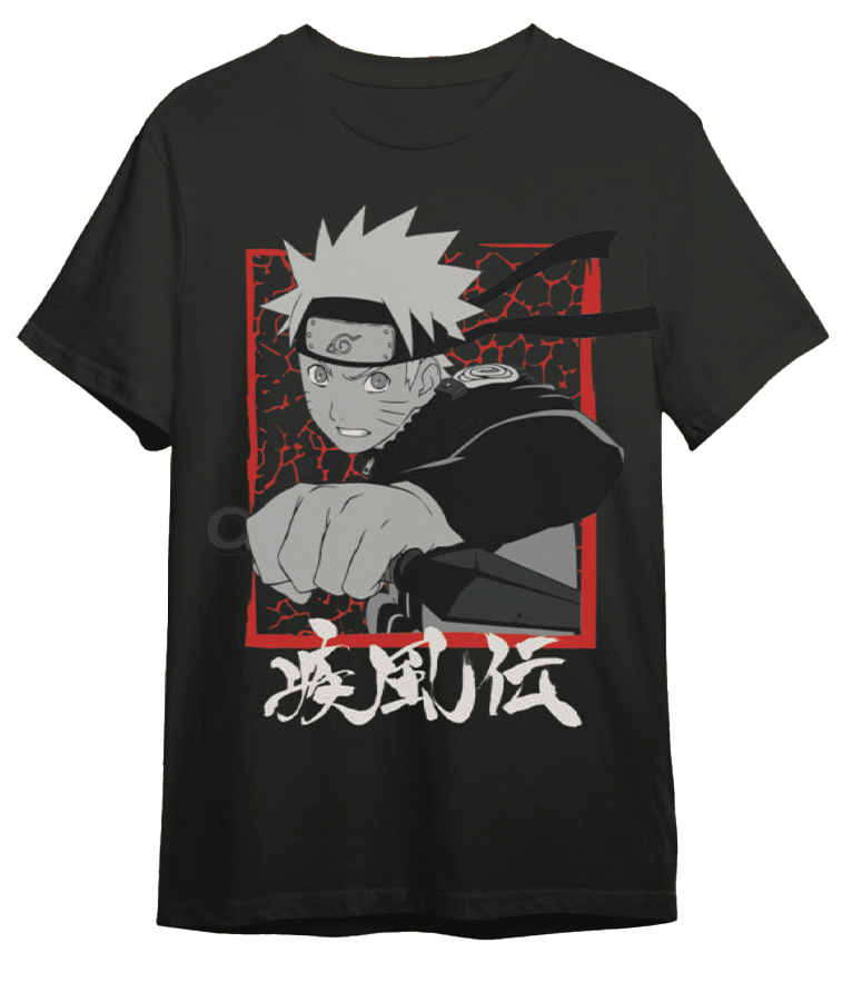 CAMISETA NARUTO SHIPP.DAGA T.L