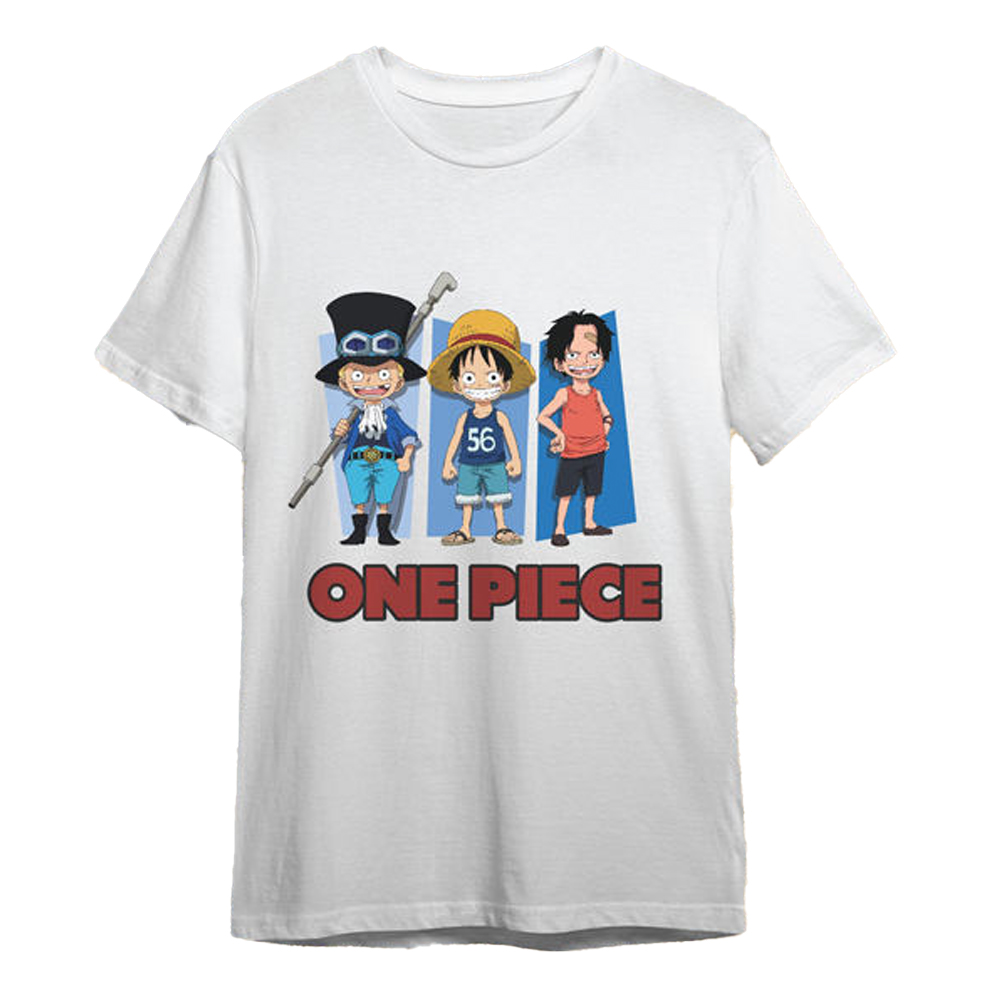 CAMISETA ONE PIECE BLANCA T.XL