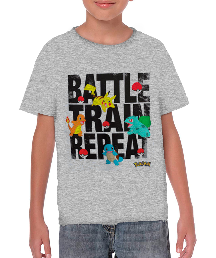 CAMISETA POKEMON BATTLE T.6
