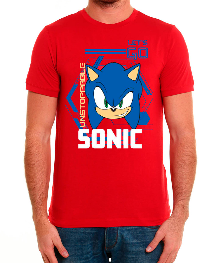 CAMISETA SONIC UNSTOPPABLE T.S