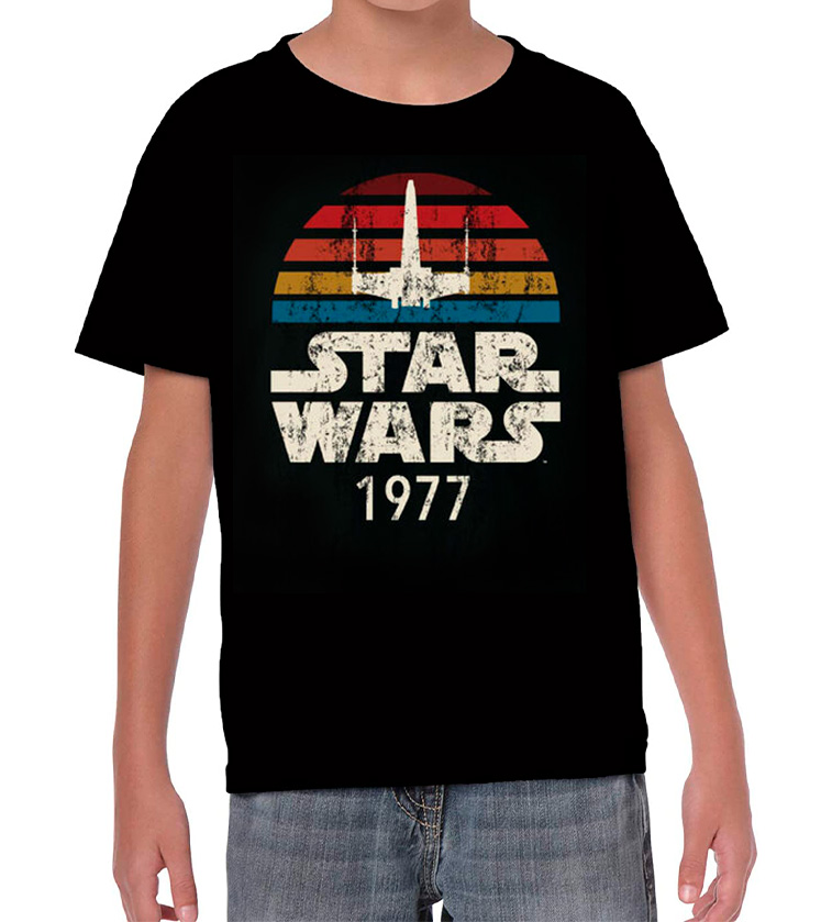 CAMISETA STAR WARS 1977 NEG.12
