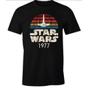 CAMISETA STAR WARS 1977 NEG.TM