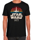 CAMISETA STAR WARS 1977 NEG.TM