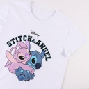 CAMISETA STITCH M/C.BLANCA TXL
