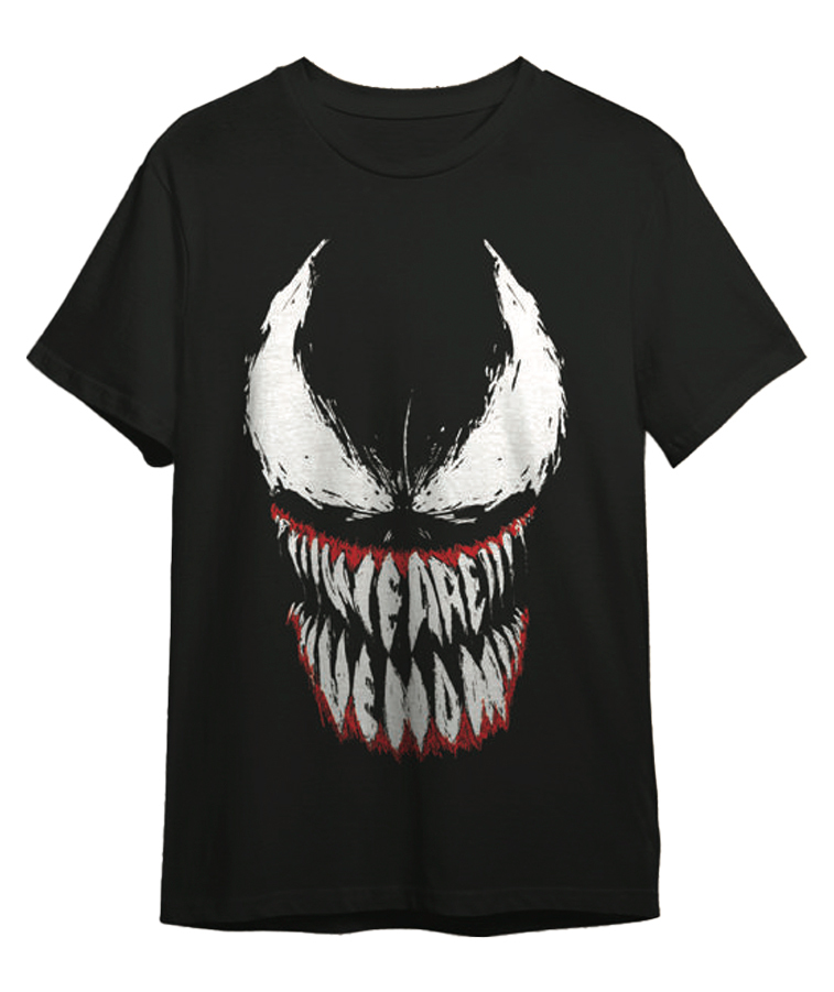 CAMISETA VENOM NEGRA T.8