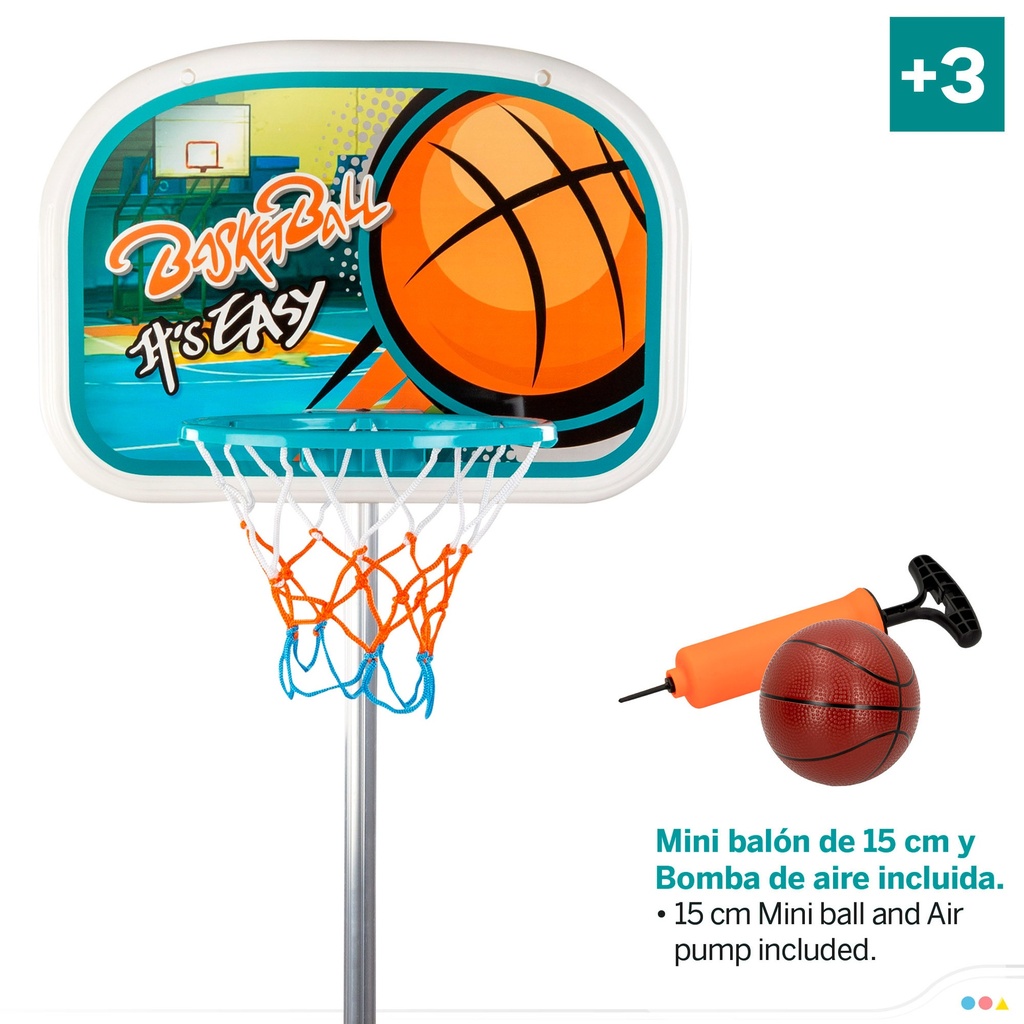 CANASTA BALONCESTO C/BALON