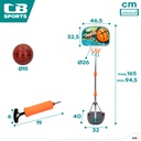 CANASTA BALONCESTO C/BALON