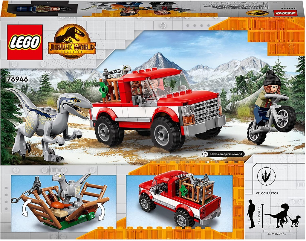 CAPTURA VELOCIRAPTORS BLUE Y B