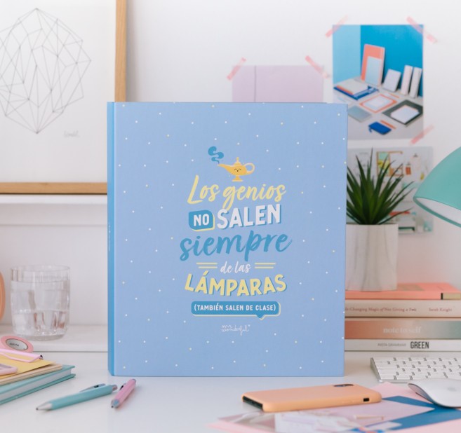 CARPETA ARCHIVADORA - LOS GENIOS