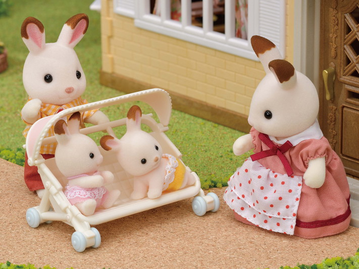 CARRITO TRILLIZOS SYLVANIAN