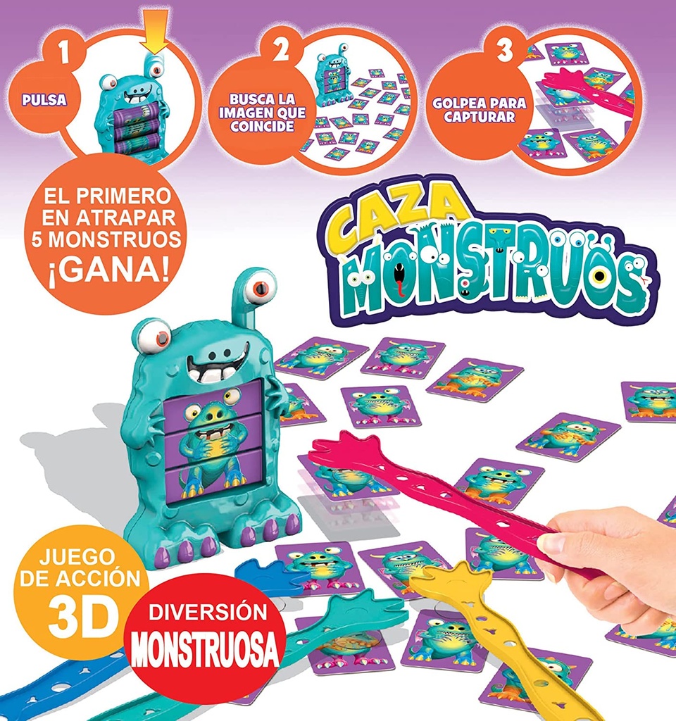 CAZA MONSTRUOS
