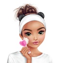 CEPILLO FACIAL CORAZON BEAUTY & ME TOP MODEL