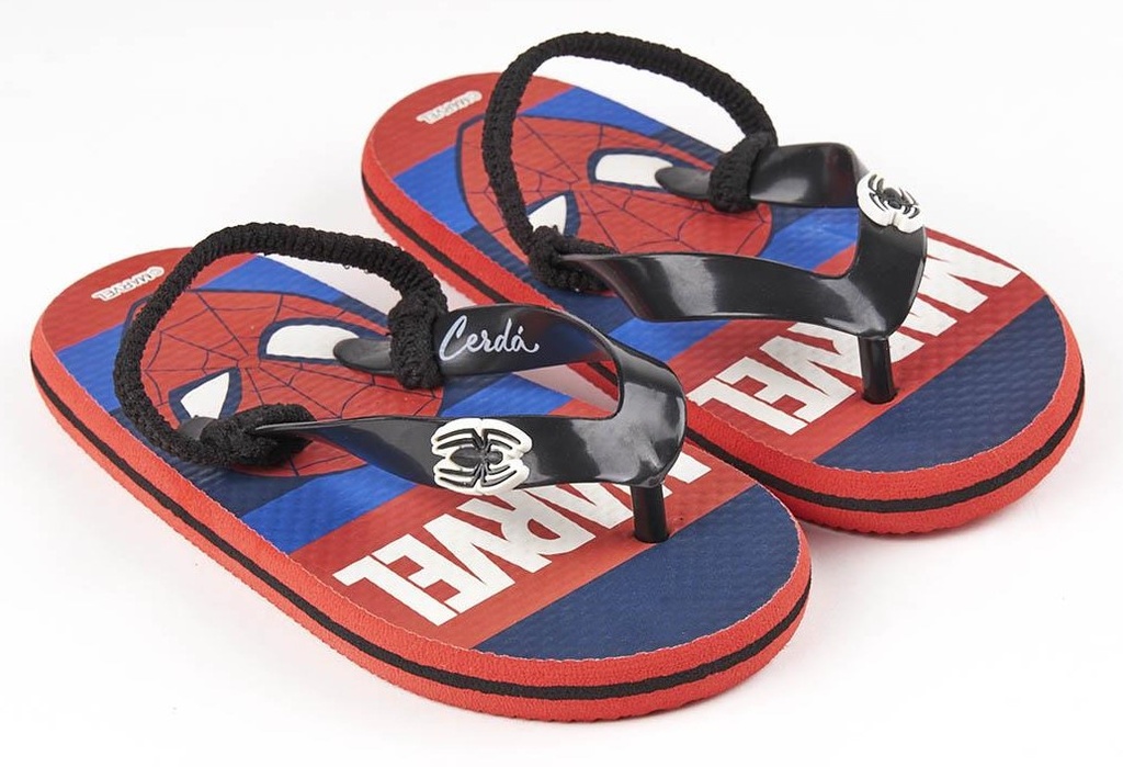 CHANCLAS SPIDERMAN ROJO T28/29