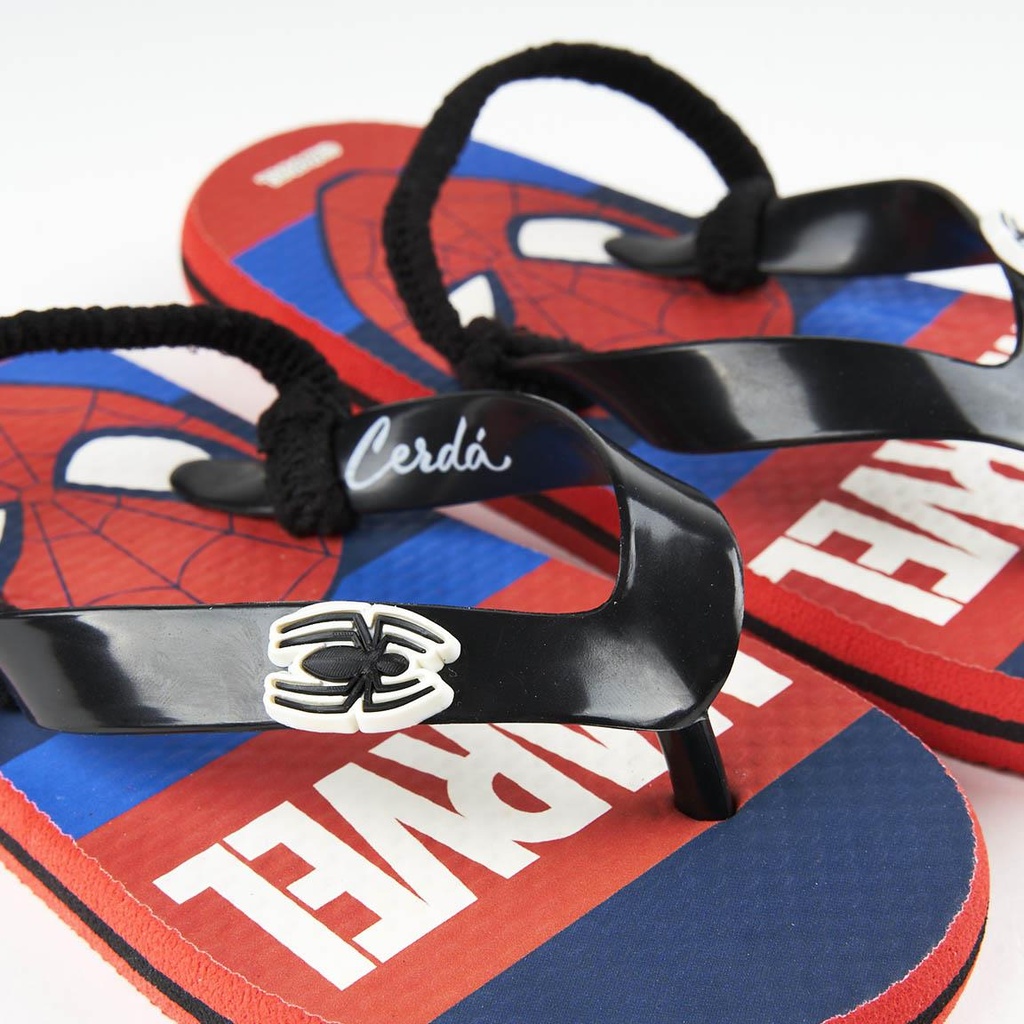 CHANCLAS SPIDERMAN ROJO T28/29