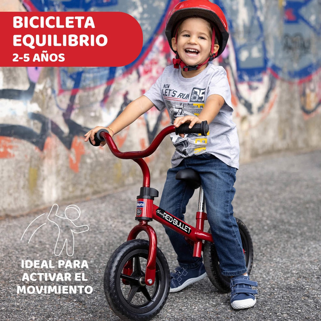 CHICCO FIRST BIKE ROJA