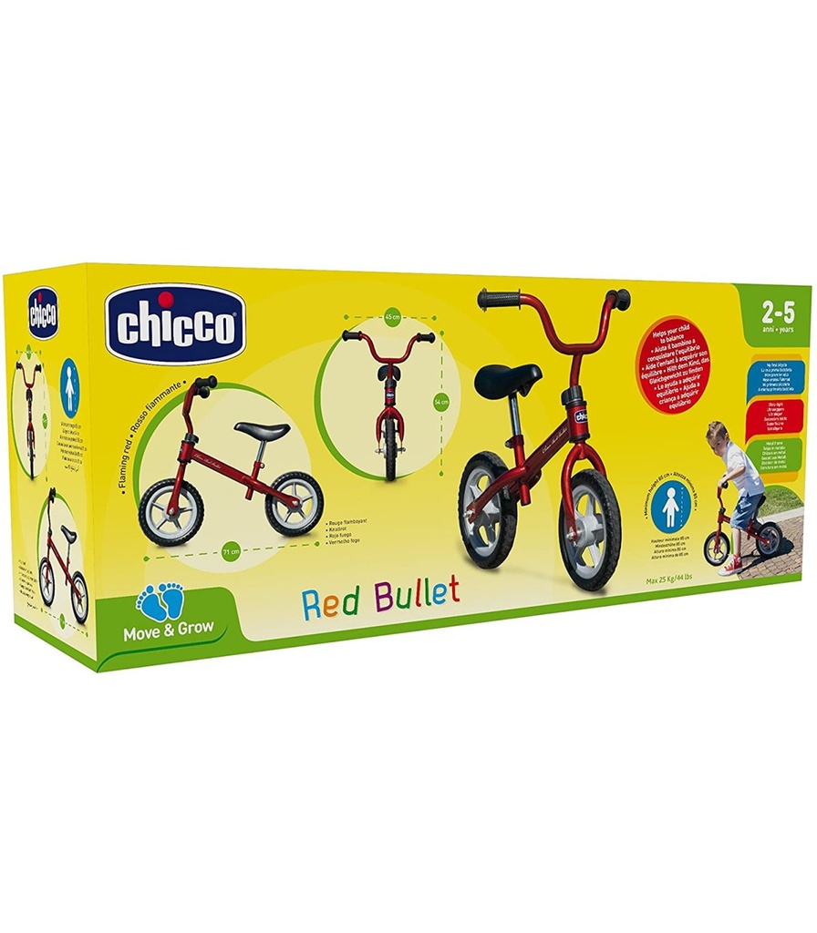 CHICCO FIRST BIKE ROJA