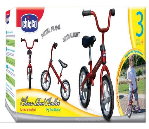 CHICCO FIRST BIKE ROJA