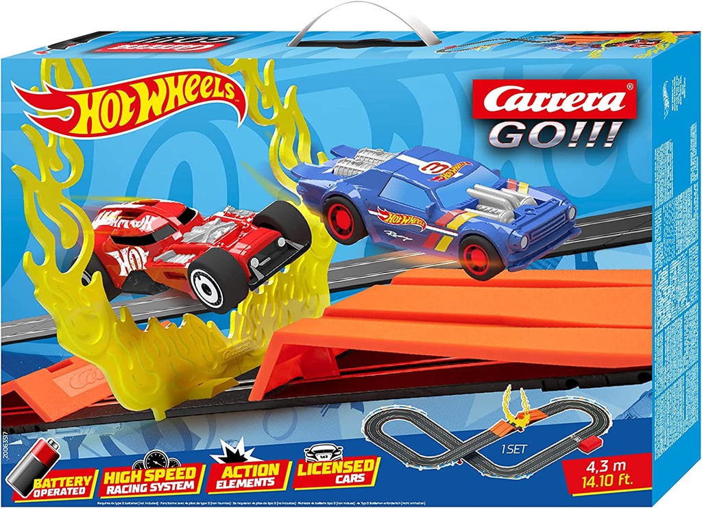 CIRCUITO HOT WHEELS 4'3 M.