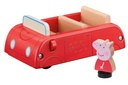 COCHE DE MADERA PEPPA PIG