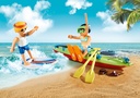 COCHE DE PLAYA CON CANOA