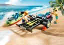COCHE DE PLAYA CON CANOA