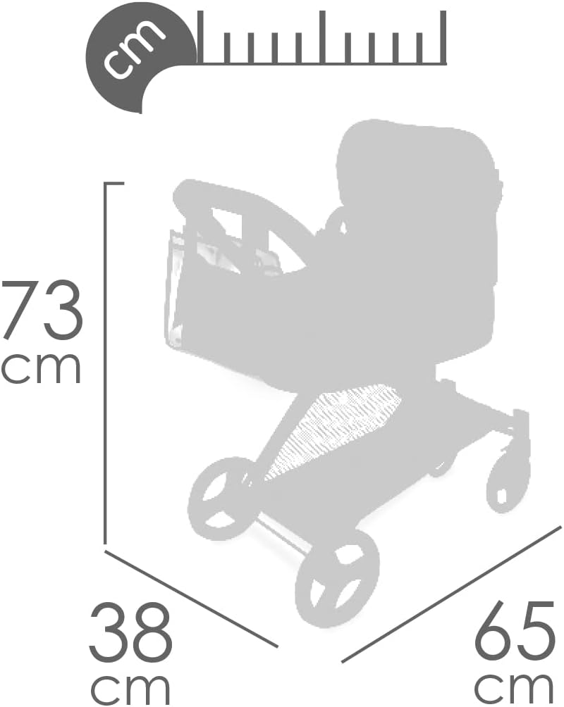 COCHE MUÑECAS NIZA 3x1