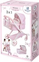 COCHE MUÑECAS NIZA 3x1