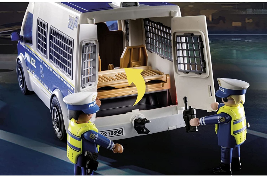 COCHE POLICIA LUZ Y SONIDO