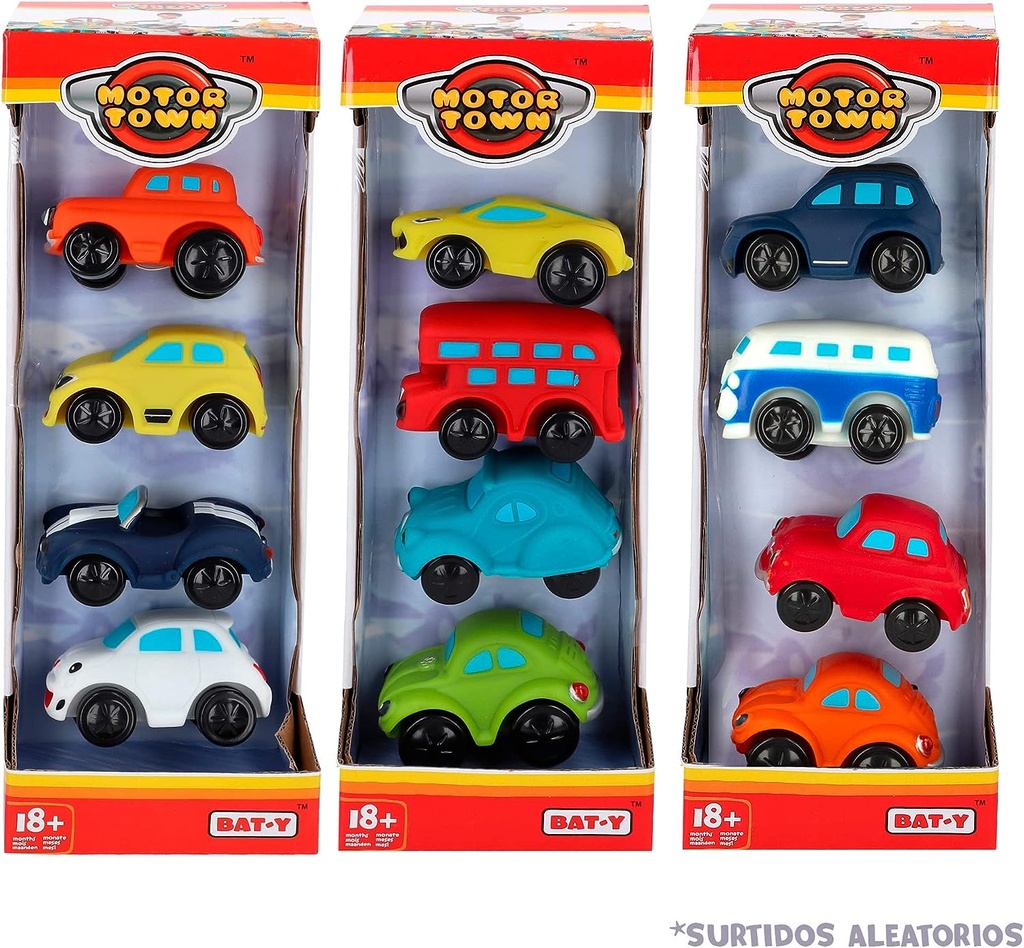 COCHES BLANDITOS (PACK 4)
