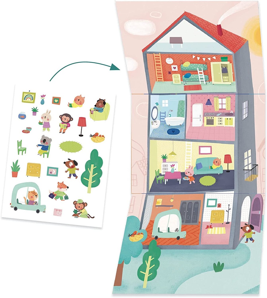 COFRE MULTIACTIV.ANIMALES/CASA
