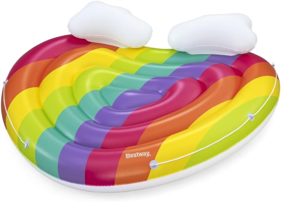 COLCHONETA RAINBOW POOL ISLAND