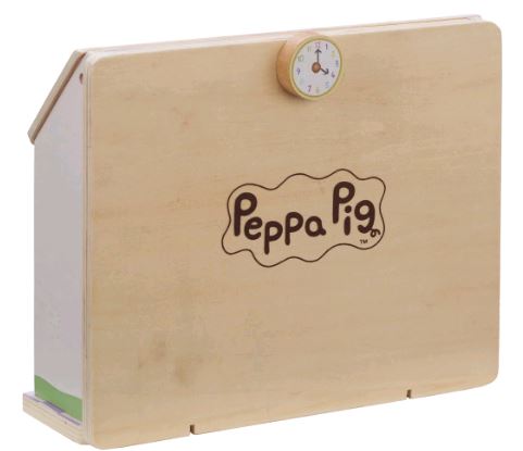 COLEGIO DE MADERA PEPPA PIG