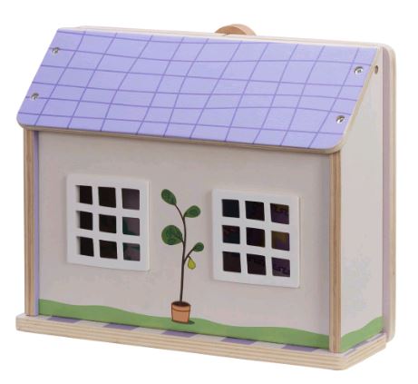 COLEGIO DE MADERA PEPPA PIG