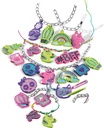 COLGANTES MULTICOLOR