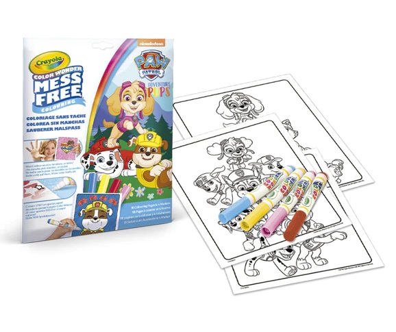 COLOREA SIN MANCHAS PAW PATROL
