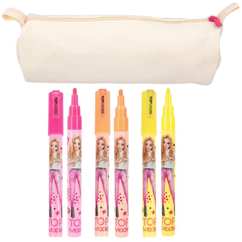 COLOREA TU ESTUCHE TOP MODEL