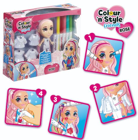 COLOUR'N'STYLE DELUXE-ROSE