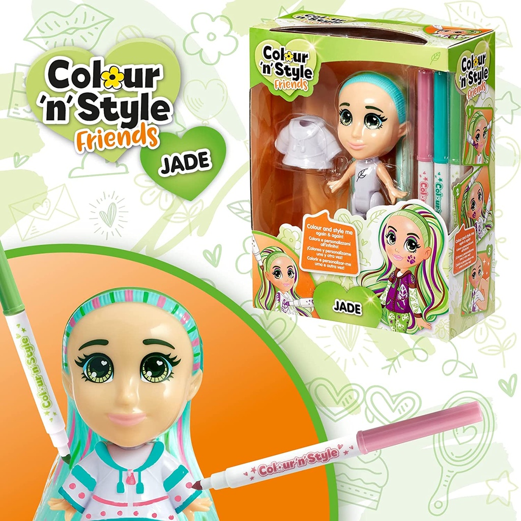 COLOUR'N'STYLE FRIENDS JADE