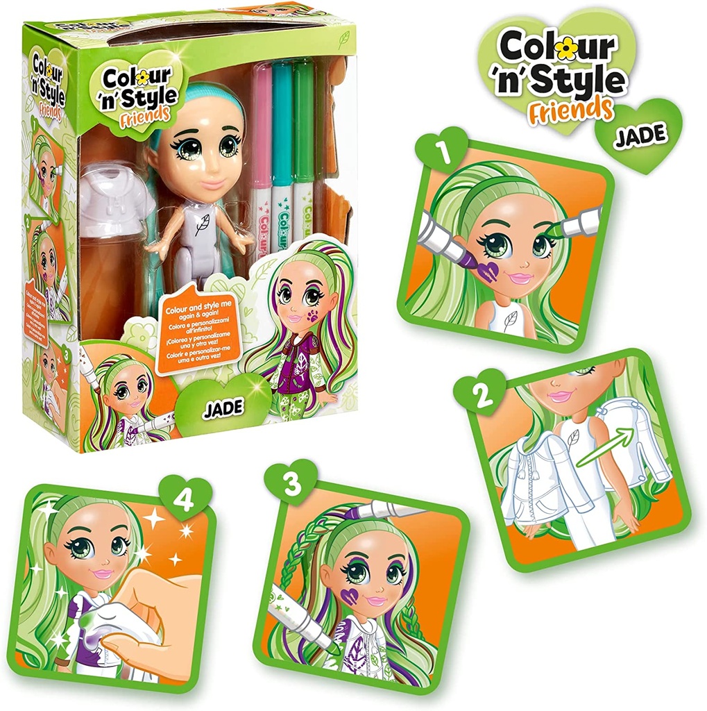 COLOUR'N'STYLE FRIENDS JADE