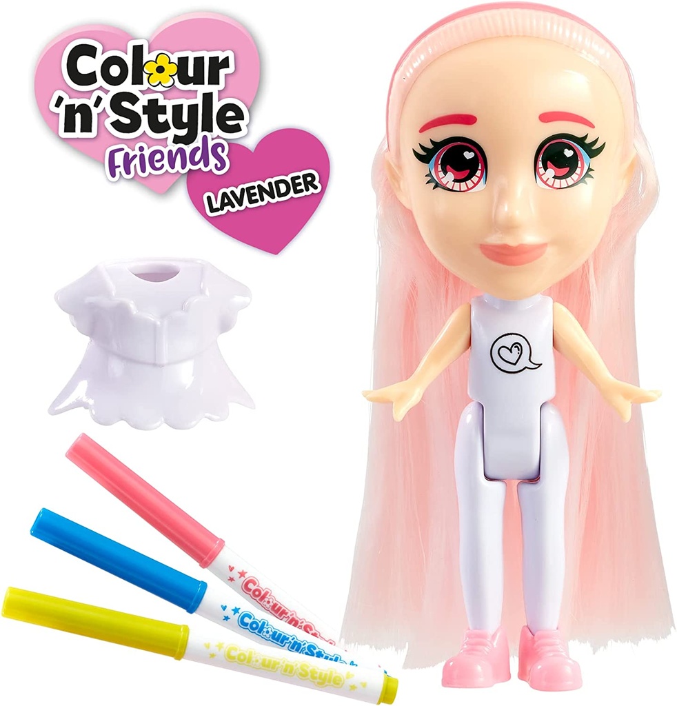COLOUR'N'STYLE FRIENDS LAVENDE