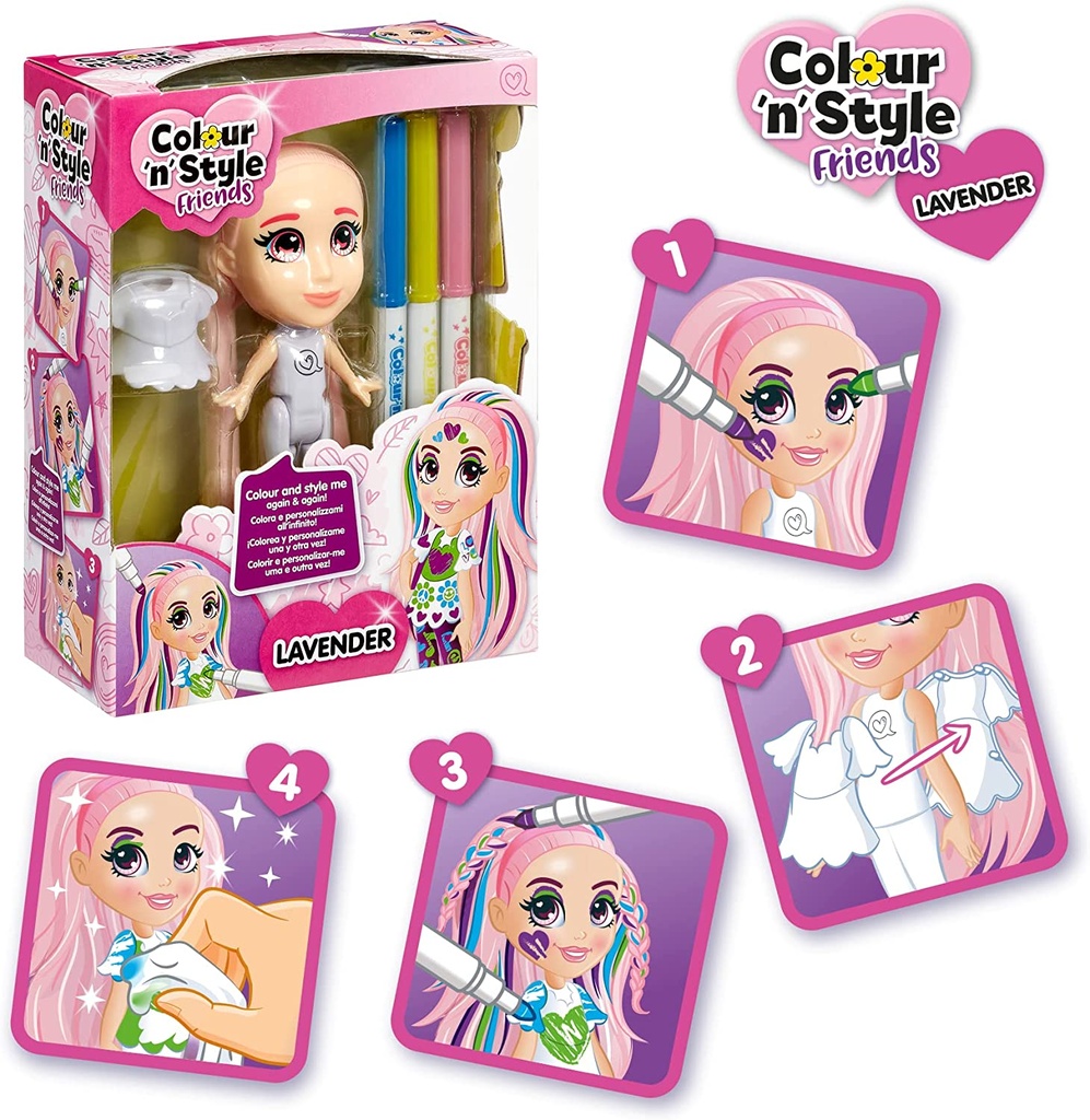 COLOUR'N'STYLE FRIENDS LAVENDE