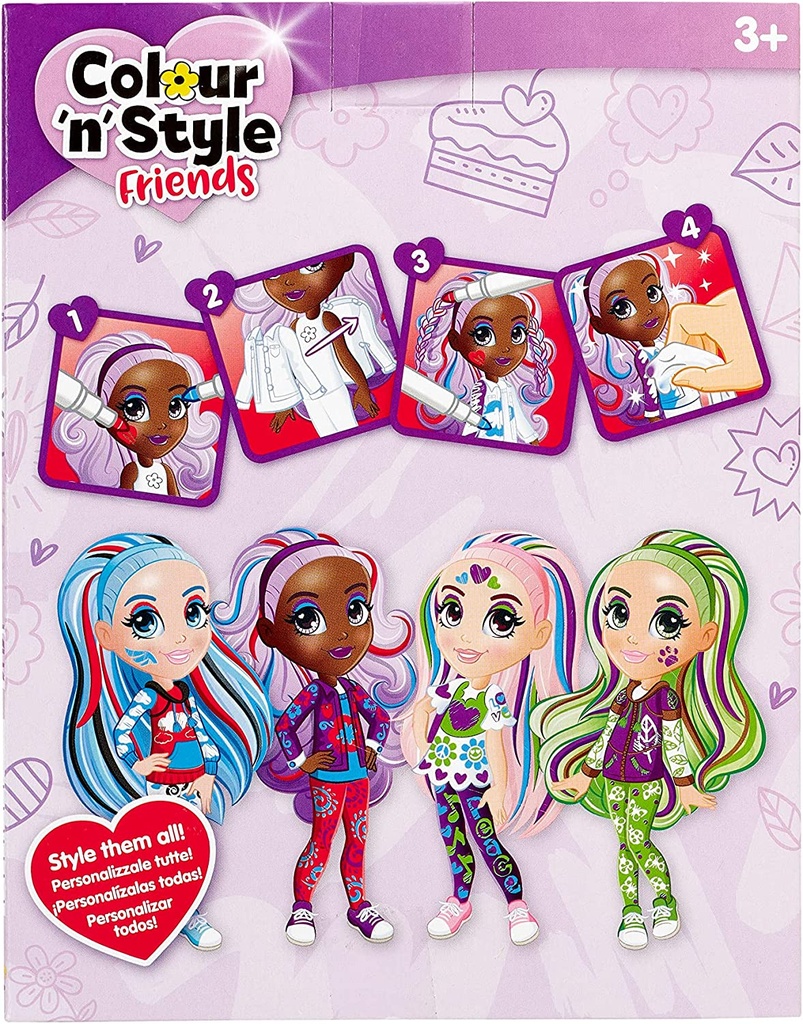 COLOUR'N'STYLE FRIENDS VIOLET