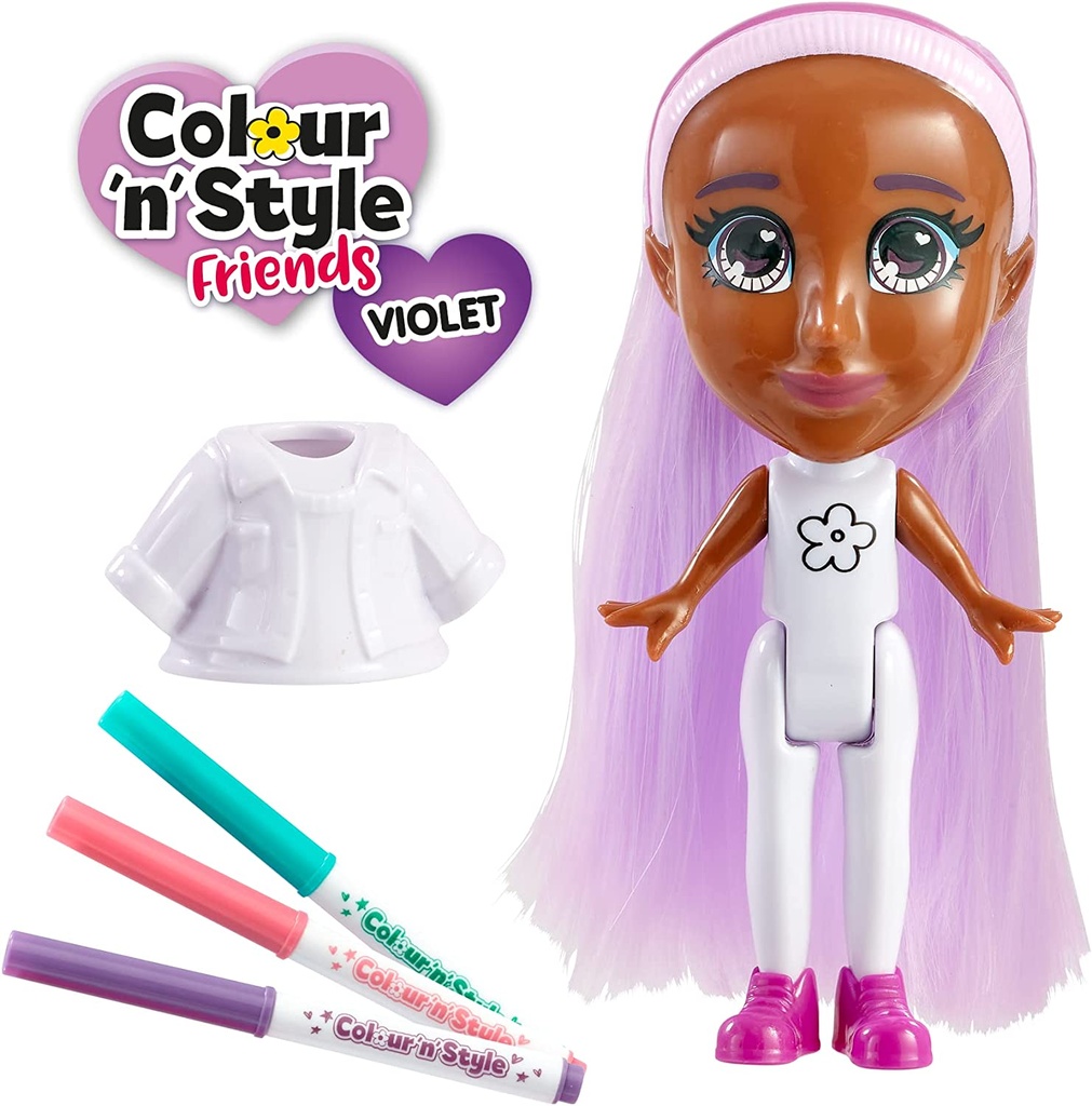 COLOUR'N'STYLE FRIENDS VIOLET