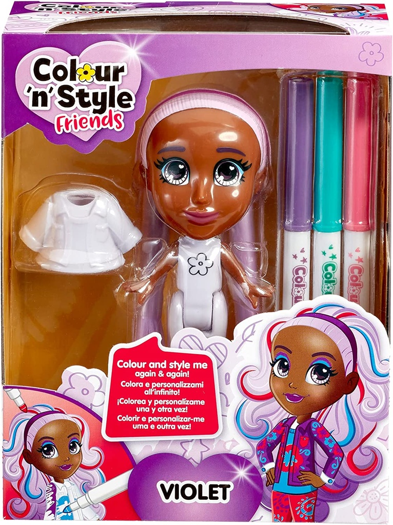 COLOUR'N'STYLE FRIENDS VIOLET
