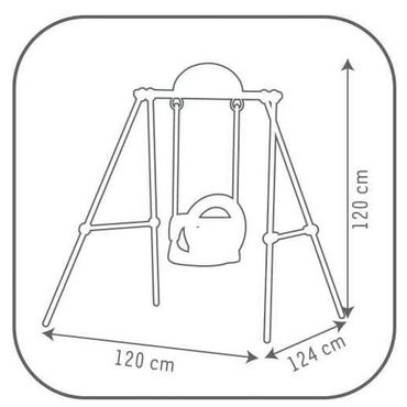 COLUMPIO METAL BABY SWING