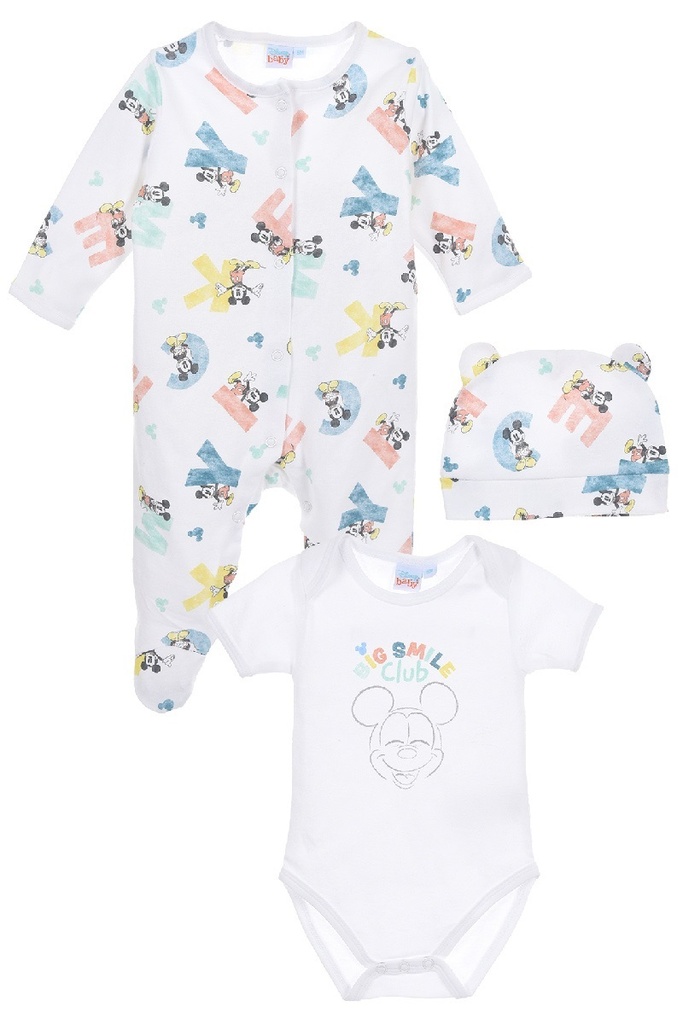 CONJUNTO BEBE MICKEY T.0M