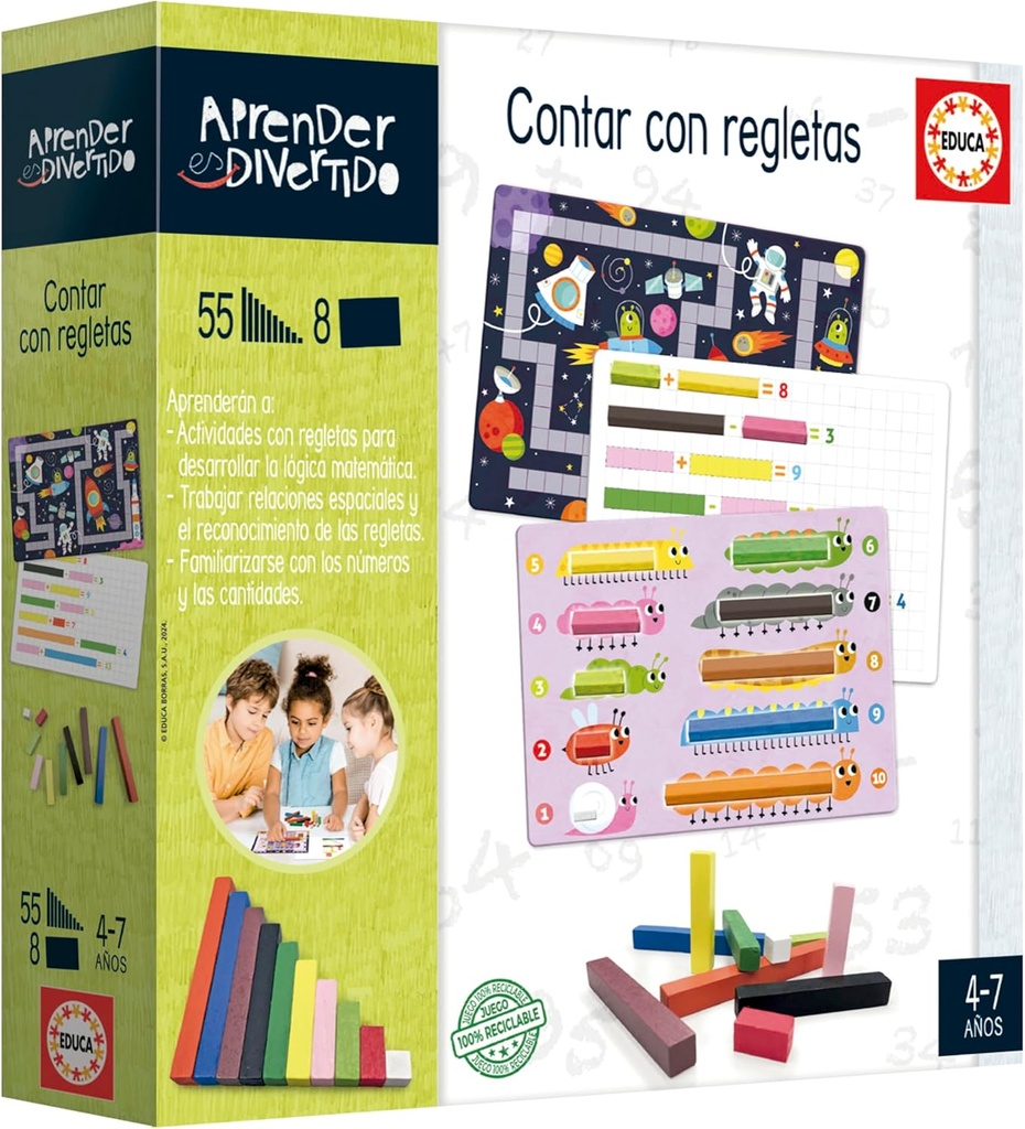 CONTAR C/REGLETAS
